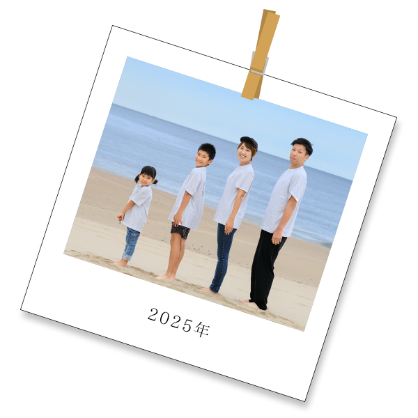 出雲市で家族写真のロケーション撮影