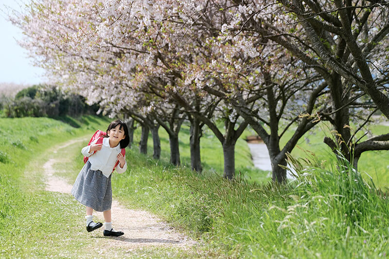 出雲市で入学記念ロケーション撮影