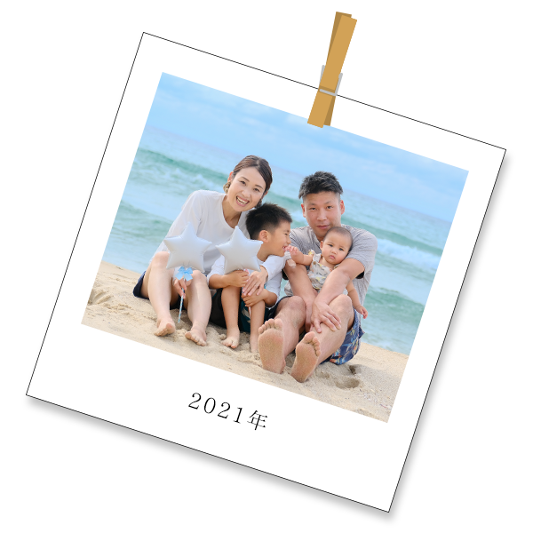 出雲市で家族写真のロケーション撮影